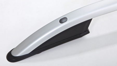 Рейлинги Сan Auto (MIAS.73.6023) Crown Silver со сверлением кузова для Mitsubishi ASX I 2010+ от магазина ФаркопРос